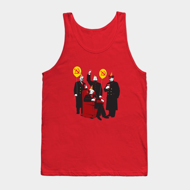 The Communist Party II : The Communing Tank Top by tomburns